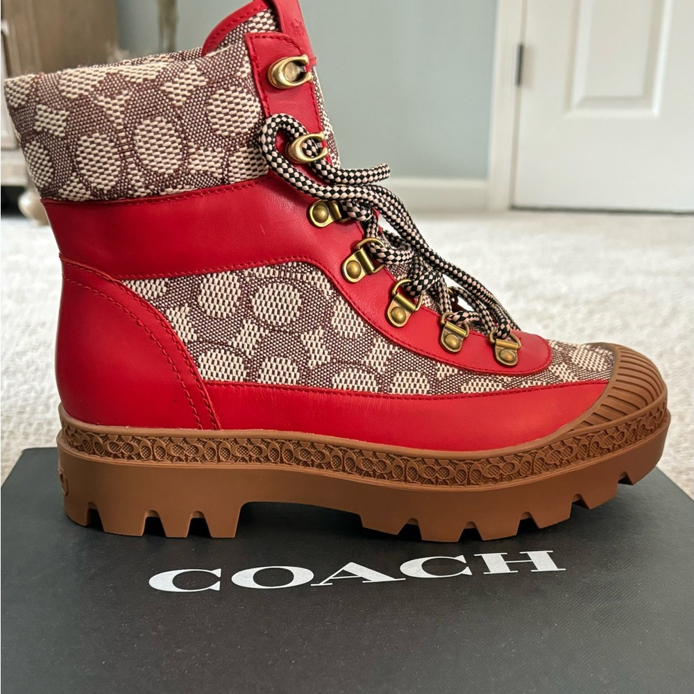 Never Worn, brand new Coach Winter Boots